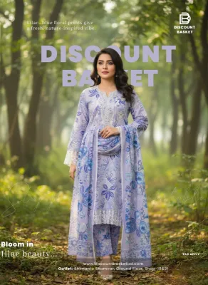 Swizz Lawn Soft Floral Collection